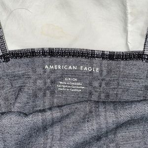 Trendy striped blocked tank top